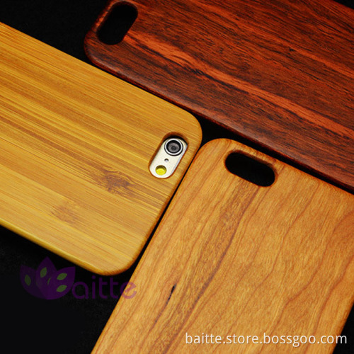 Real wood factory eco friendly personalized wooden cell phone case for iphone 6, for iPhone 6,wooden case bamboo case